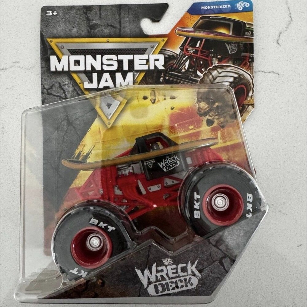 Monster Jam Series 45 WRECK DECK Monsterized Series